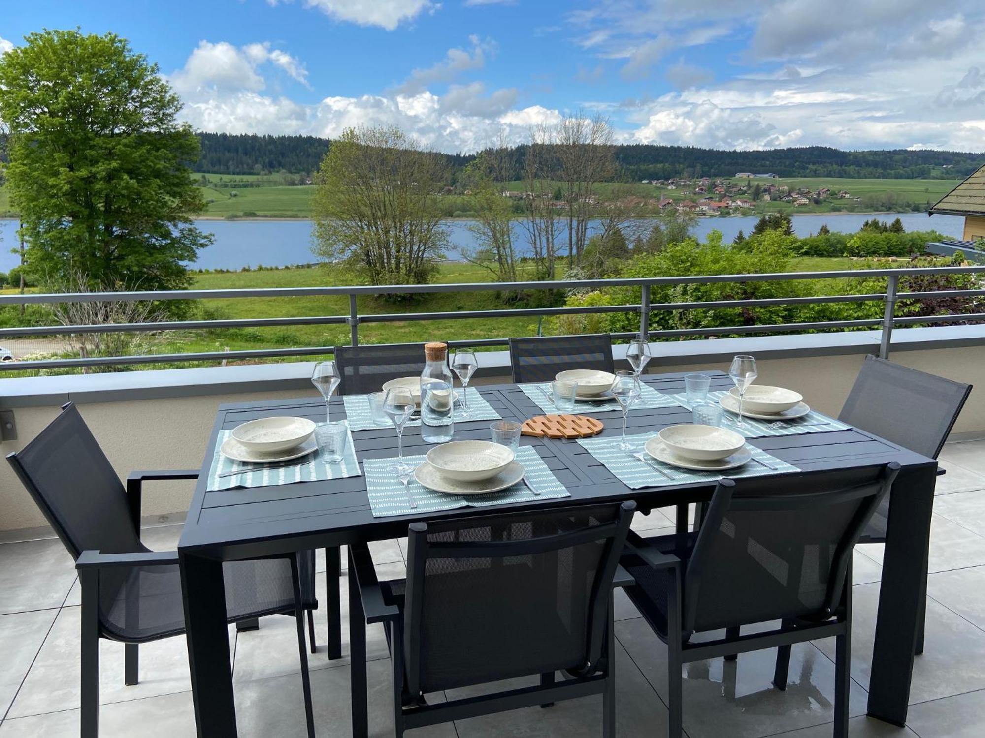 Duplex 6 Personnes, Vue Panoramique Sur Lac Malbuisson Eksteriør billede
